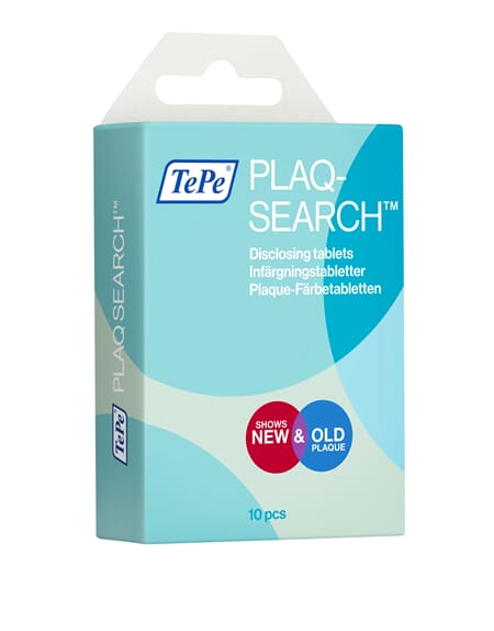 TePe PlaqSearch plakkindikator 10 tabletter