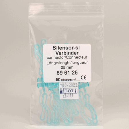 Silensor-sl connector, 25 mm 10 par