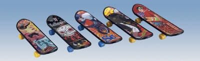Miratoi leker nr. 17 Fingerskateboards Mix 50 stk