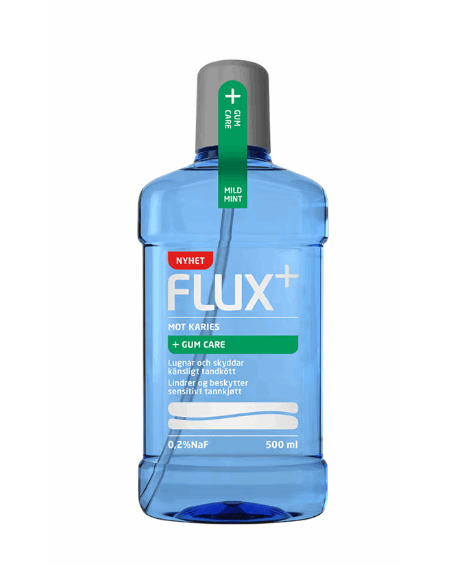 Flux+ Gum Care fluorskyll 0,2% NaF 500 ml