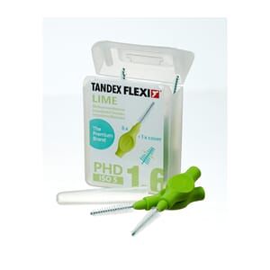 Flexi interdentalbørste 6 stk Konisk Grønn PHD 1,6  ISO 5