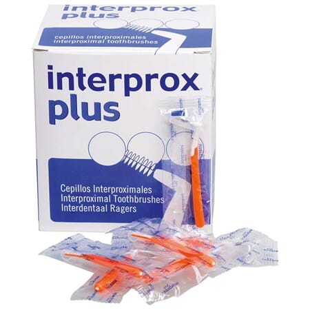 Interprox Plus Super Micro interdentalbørster orange 100 stk