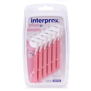 Interprox Plus Nano mellomromsbørster rosa 6 stk