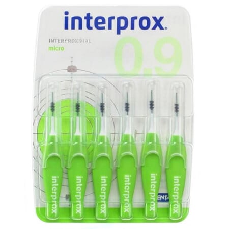 Interprox Micro interdentalbørster grønne 6 stk