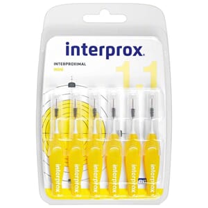 Interprox Mini interdentalbørster gule 6 stk
