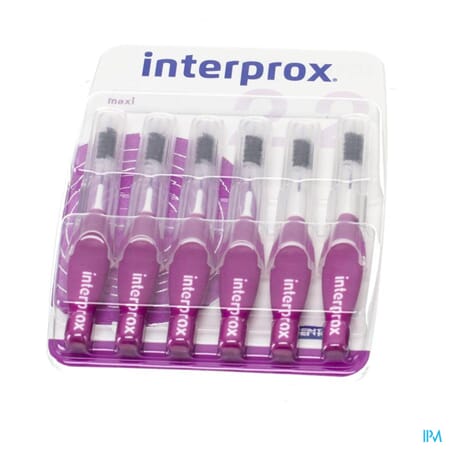 Interprox Maxi interdentalbørster lilla 6 stk