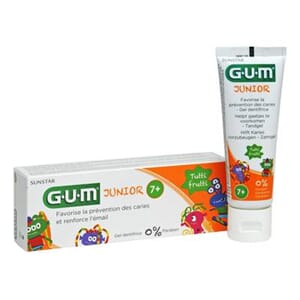 GUM Junior tannkrem for barn 7-12 år Tutti-Frutti 25 x 12 ml