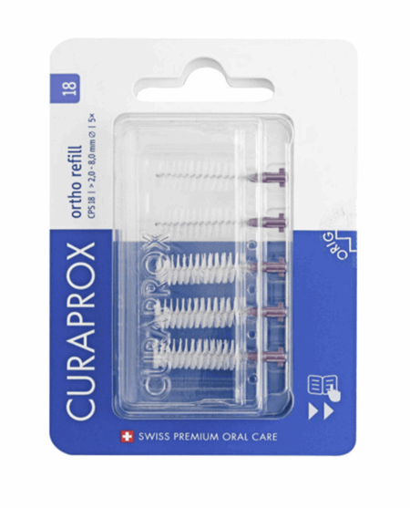 Curaprox CPS 18 Ortho 5 stk Violet