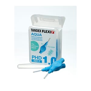 Flexi interdentalbørste 6 stk  X-fin Blå PHD1,0 ISO 2