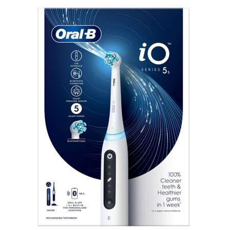 Oral-B IO5 elektrisk tannbørste Hvit