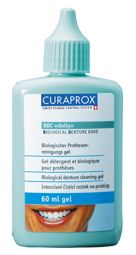 Curaprox BDC Proteserengjøring daily 60 ml